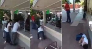 Maestro Realiza Simulacro De Balacera En Primaria De Sonora VIDEO