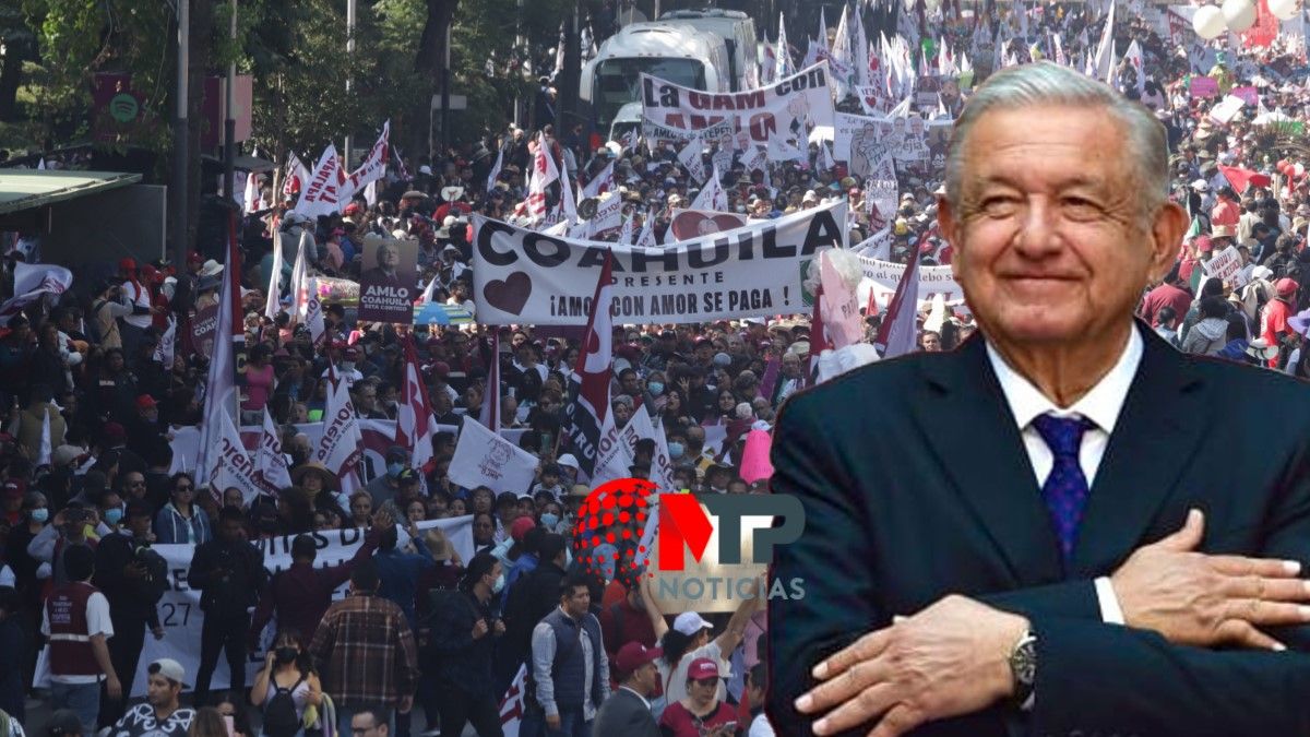 Agradecido Con El Pueblo Amlo Tras Marcha A Favor De La T