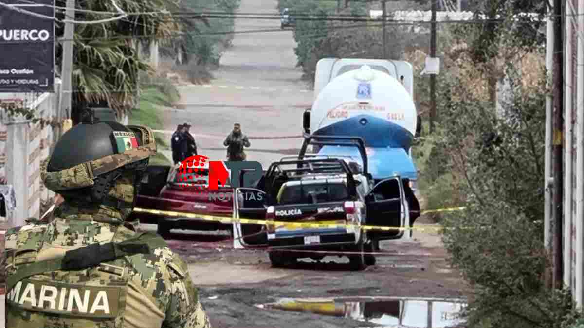 Marinos vigilarán Coronango tras balacera de huachigaseros