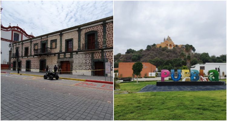 Reportan daños tras el sismo en santuario de Los Remedios y Casa del  Caballero Águila en Cholula