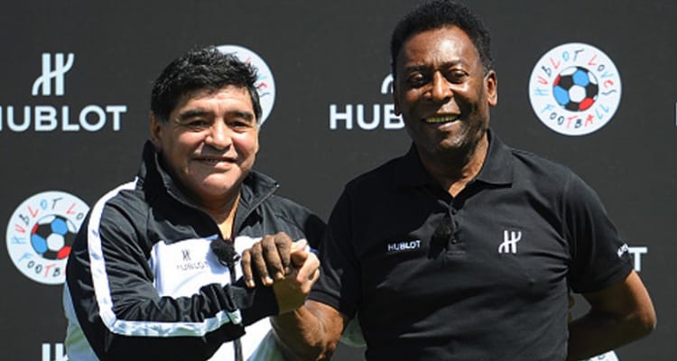 Un Día Jugaremos Juntos En El Cielo Así Se Despide Pelé De Maradona