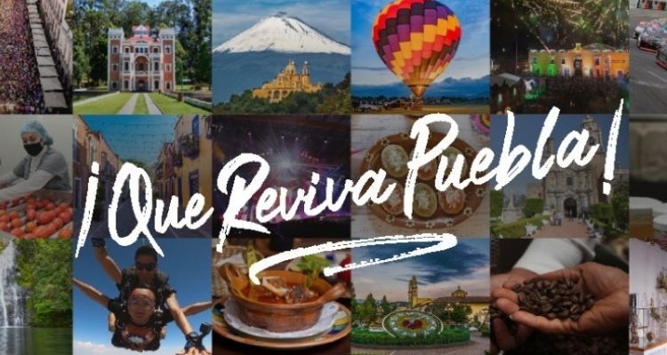 Que reviva Puebla, la nueva campaña de reactivación económica