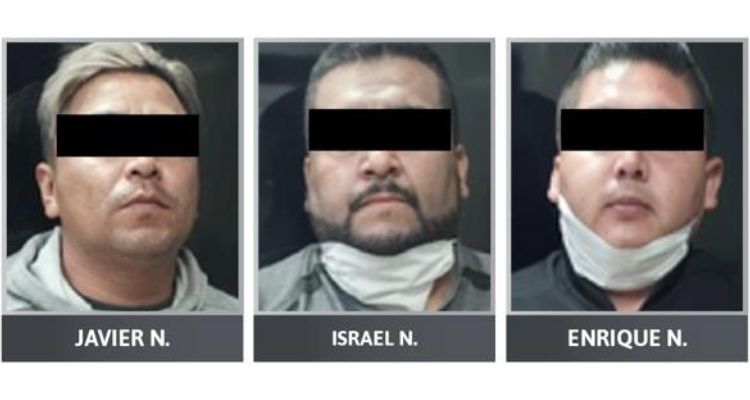 Tres presuntos narcomenudistas detenidos en Puebla capital