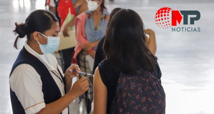 Vacunación contra Covid en Puebla