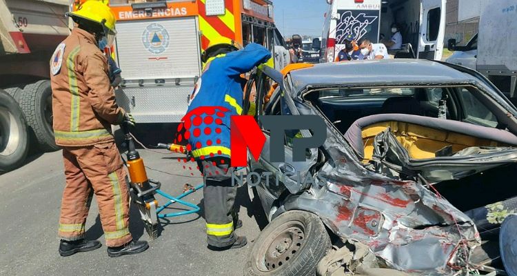 Accidente en la Puebla-Tlaxcala