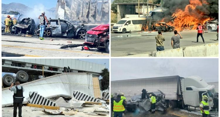 Accidentes de trailers Puebla