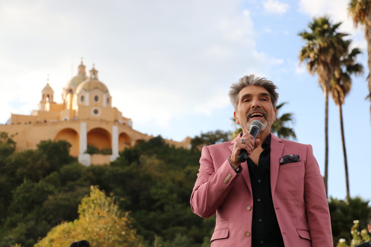 Diego Verdaguer da concierto en Cholula,  Puebla 