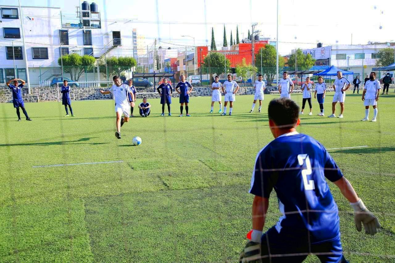 Torneo de futbol en Puebla 