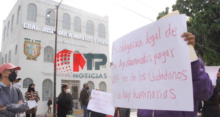 manifestación Tehuacán DAP