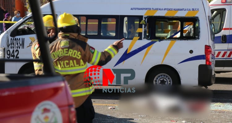 Un hombre muere en choque en Tlaxcala