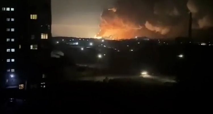 Ucrania explosiones por Rusia