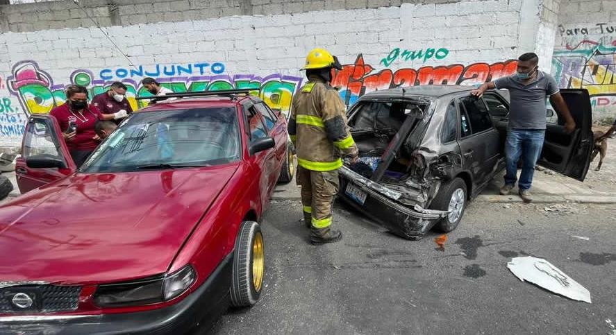 choque en autopista México-Puebla