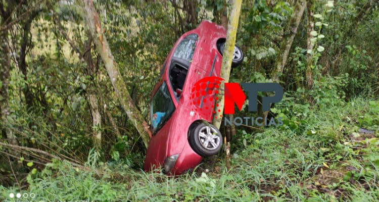 Accidente vial en Huauchinango