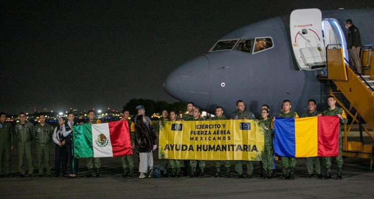 Segundo vuelo rescatde de mexicanos en Ucrania