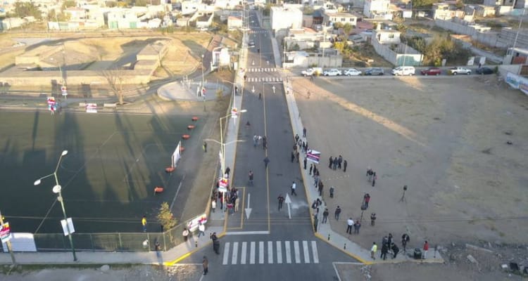 Ayuntamiento de Puebla entrega pavimentación
