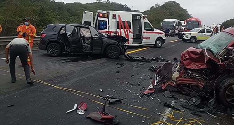 Accidente en la México-Tuxpan