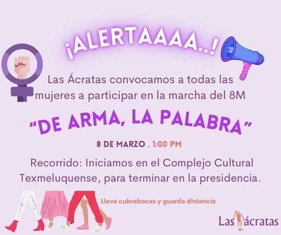 marcha feminista Puebla