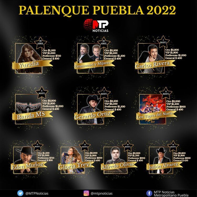 Palenque Puebla feria