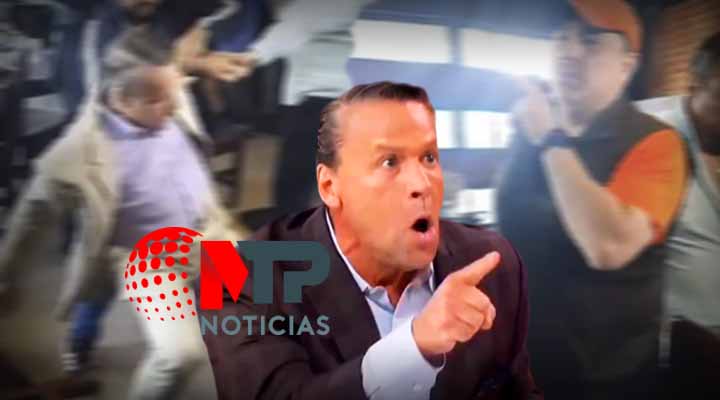 Alfredo Adame protagoniza pelea con abogado de Carlos Trejo y acaba en el suelo