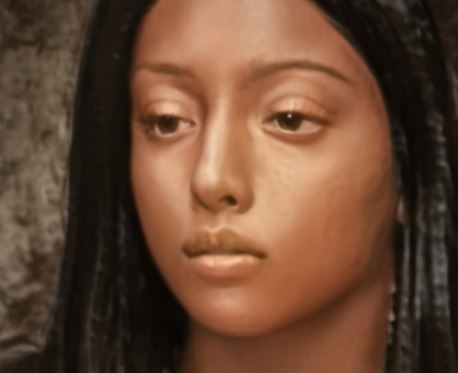 Asi luce el rostro de la Virgen de Guadalupe, segun la inteligencia artificial africa