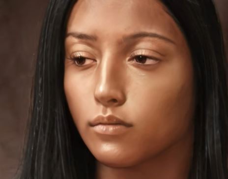 Asi luce el rostro de la Virgen de Guadalupe, segun la inteligencia artificial africa
