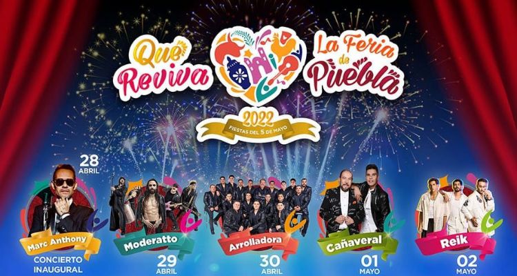 Feria de Puebla, conciertos