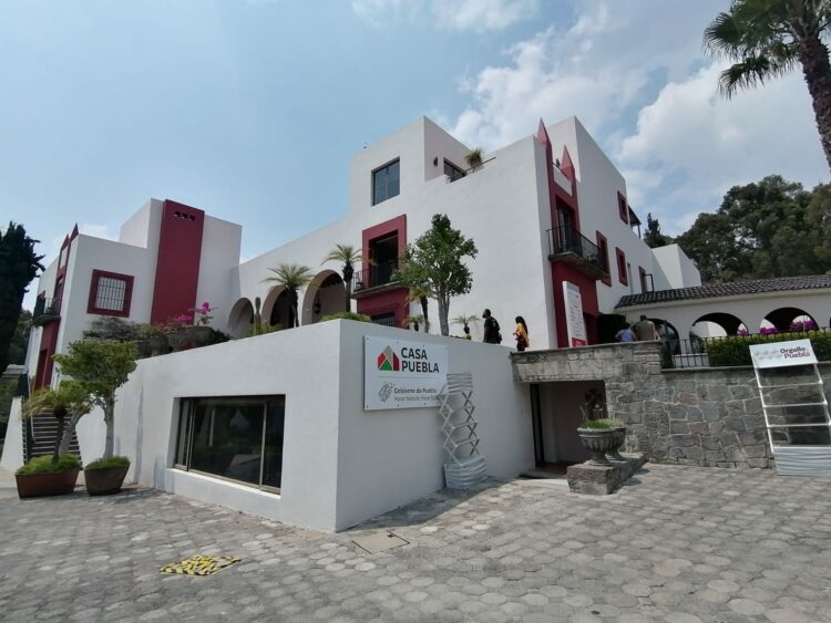 Casa Puebla llena en su primer fin de semana de ser abierta al publico