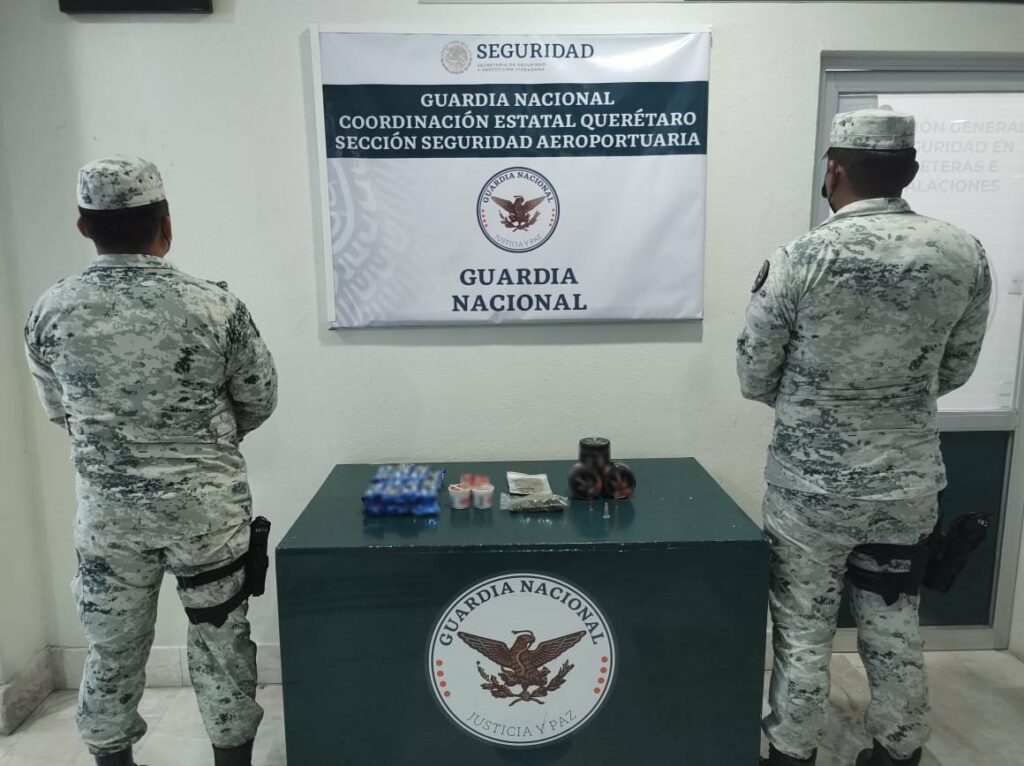 Guardia Nacional pega al narco confisca galletas, dulces y gomitas de marihuana