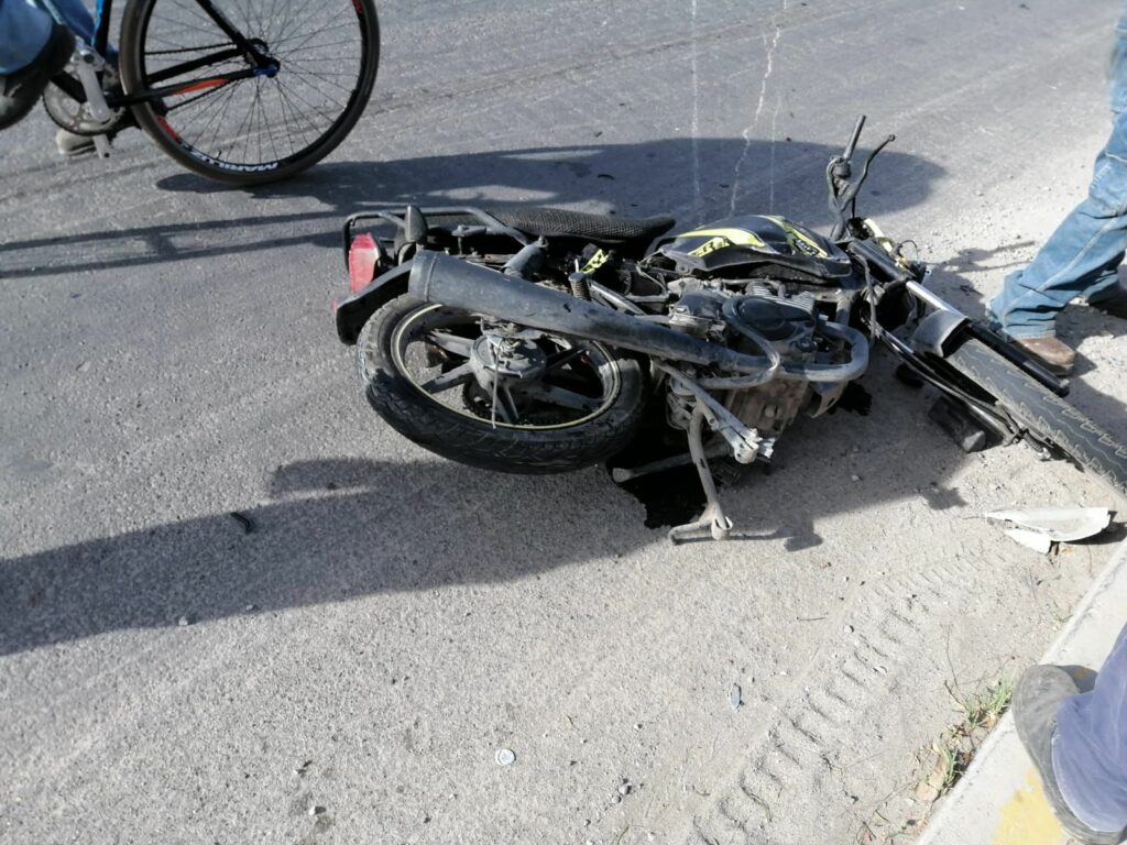 Motociclista es arrollado dos veces en Acatzingo