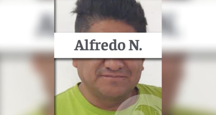 Alfredo, detenido por violación de mujer