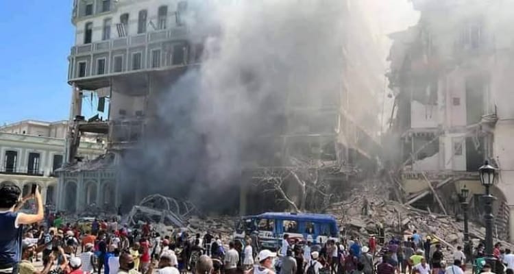Explosión en hotel de La Habana, Cuba