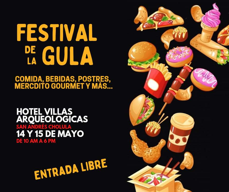 Festival de la Gula en Cholula Puebla