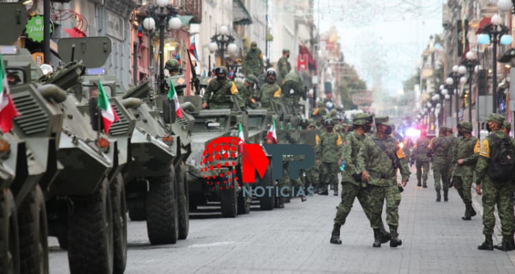 Militares en Puebla
