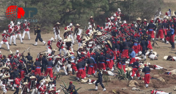 representación Batalla de Puebla