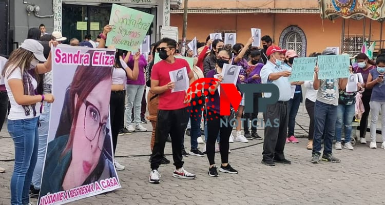 Protesta por 'levantón' de Sandra Elizabeth en Chachapa