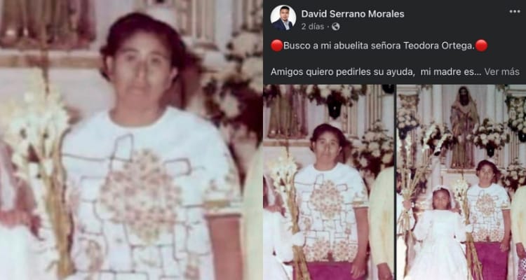 Familia busca a la señora Teodora Ortega