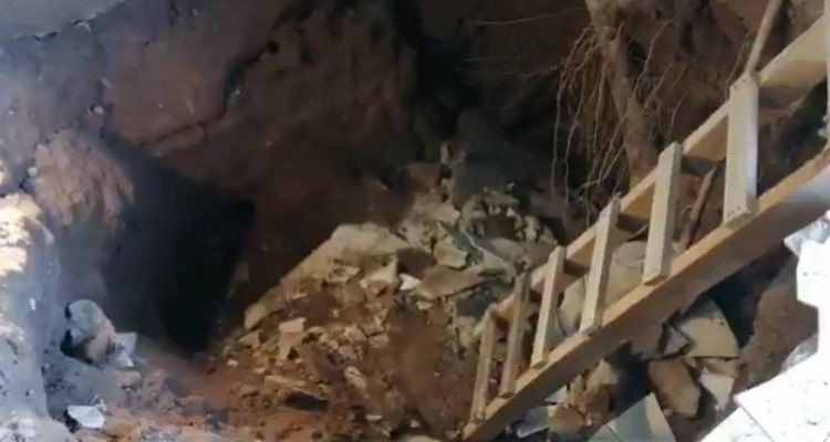 socavón túnel Culiacán