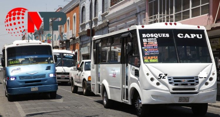 transporte público Puebla: transportistas