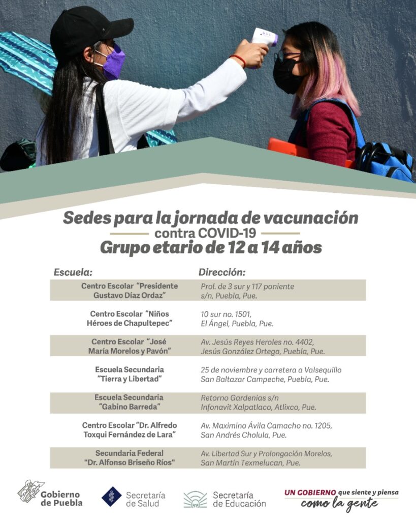 vacunacion anticovid de menores de edad en Puebla 3