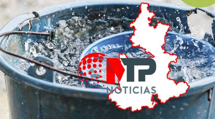 Anuncian reduccion de agua para este jueves en 33 colonias de Puebla