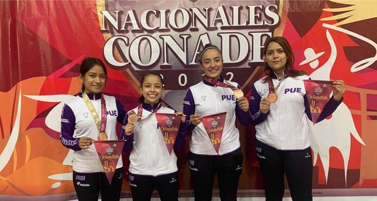 BUAP medallas plata bronce fin semana juegos acionales CONADE 2022