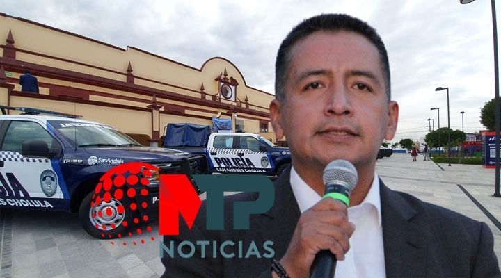 Tlatehui adorna Zócalo con patrullas mientras asesinan a balazos en Cholula