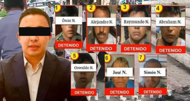 Van 7 detenidos por linchamiento de abogado Daniel Picazo
