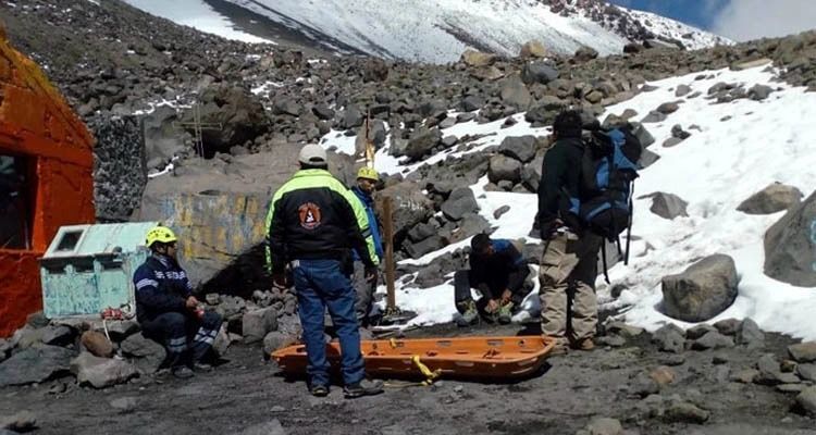 Muere alpinista en el Pico de Orizaba