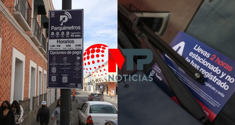 Multas parquímetros en Puebla