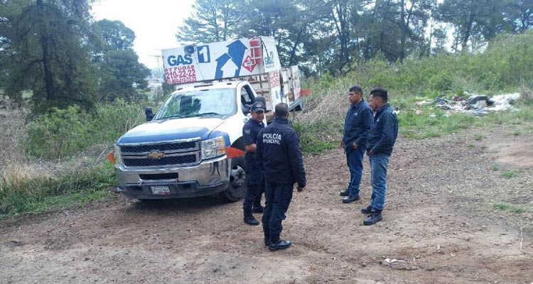policias san pedro cholula auxilian gaseros abandonados zapotecas