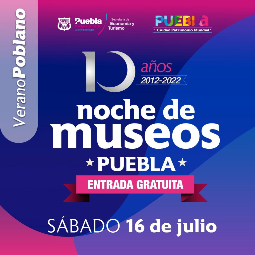 Este fin de semana no te pierdas la Noche de Museos en Puebla