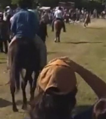 Muere un hombre en Tabasco tras brutal choque de caballos