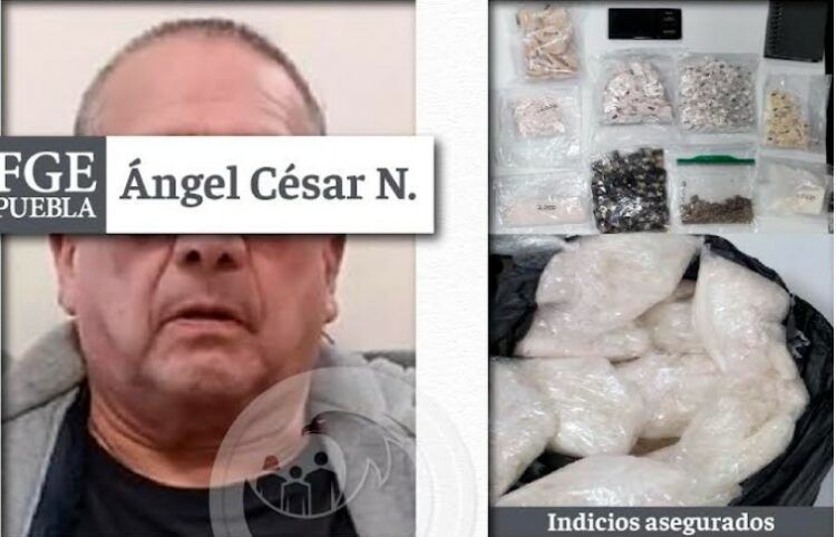 Detienen a Ángel con droga en cateo de Teziutlán