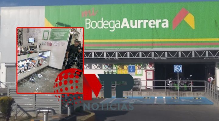 asi asaltaron Bodega Aurrera en Tlaxcala